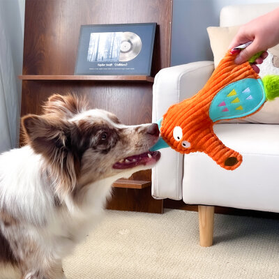 4113 Orman Kaşifi Kurt - Sesli Köpek Oyuncağı - 2