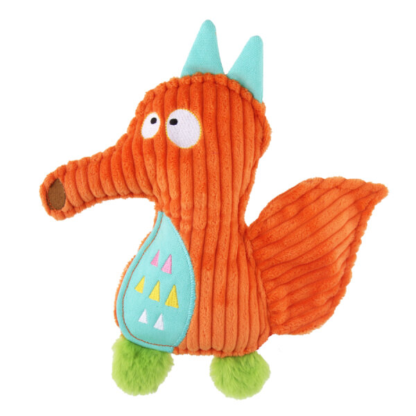 4113 Orman Kaşifi Kurt - Sesli Köpek Oyuncağı - 3