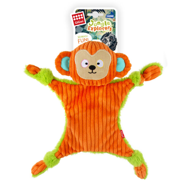 4115 Orman Kaşifi Maymun – Sesli Köpek Oyuncağı - 1