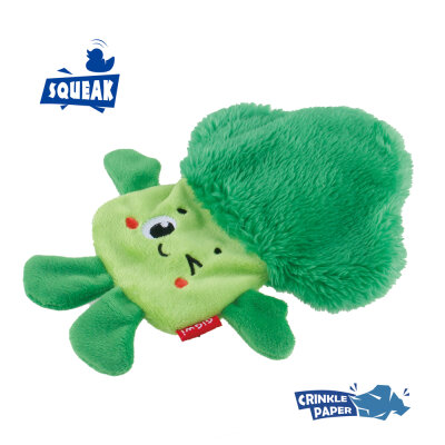 4179 Suppa Puppa Brokoli Sesli Köpek Oyuncağı - 5