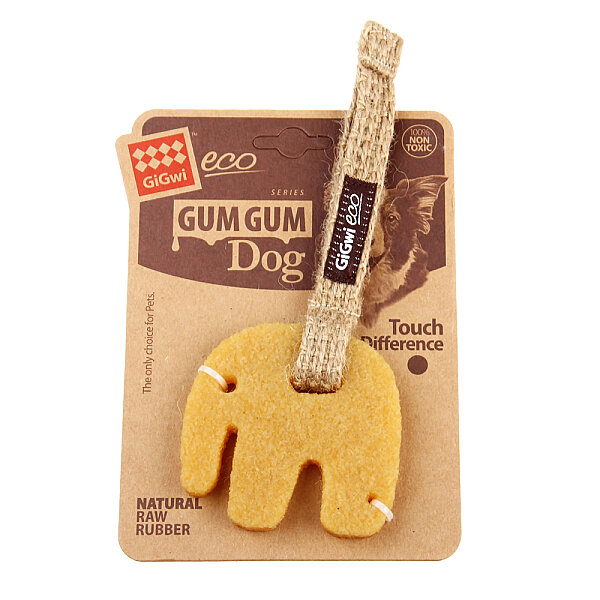 6037 Gum Gum Fil Şekilli Köpek Oyuncağı - 4