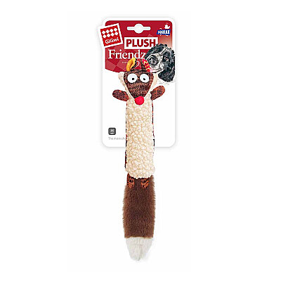6075 Plush Friendz Sesli Tilki Köpek Oyuncağı - GiGwi