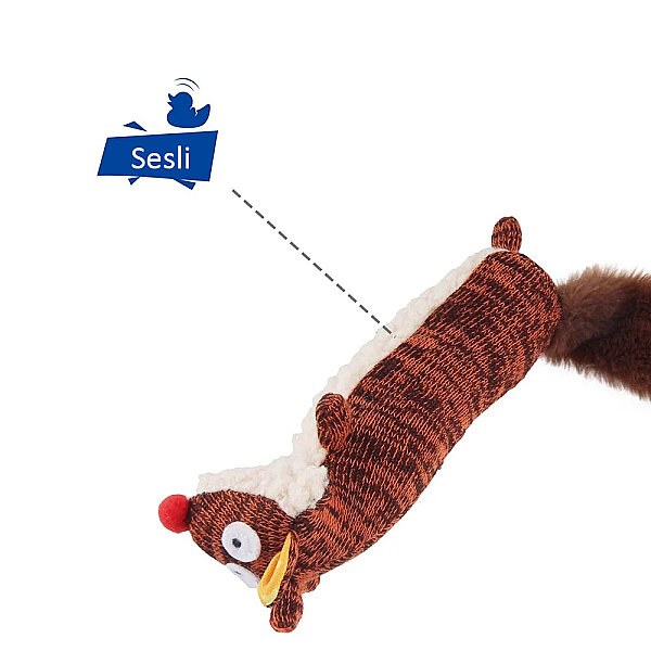 6075 Plush Friendz Sesli Tilki Köpek Oyuncağı - 2