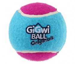 6118 Gigwi Ball Tenis Topu 3'lü 6 cm Köpek Oyun. - Thumbnail