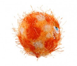 6202 Crazy Ball Çılgın Kirpi Top 6 cm Turuncu - Thumbnail