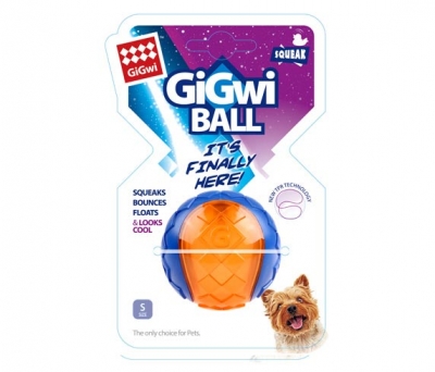 6294 Gigwi Ball Sert Top 5 cm Şeffaf Renkli