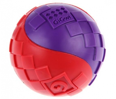 6296 Gigwi Ball Sert Top 6 cm Kırmızı Mor