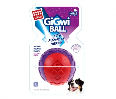 6298 Gigwi Ball Sert Top 7 cm Köpek Oyun. - 1