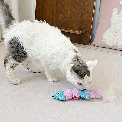 7362 Catch&Scratch Balık Kedi Oyuncağı  - 4