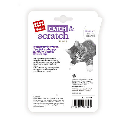 7362 Catch&Scratch Balık Kedi Oyuncağı  - 5