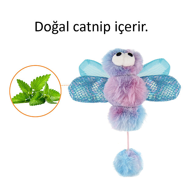 7378 Catch&Scratch Yusufçuk Kedi Oyuncağı - 3