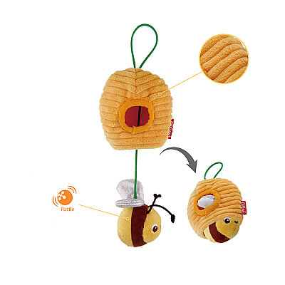 7415 Catch&Scratch Arı + Arı Kovanı Kedi Oyuncağı - 3