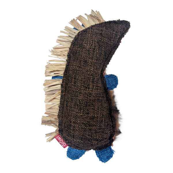 7498 Vahşi İzci Kirpi – Rafya Kurdeleli Kedi Oyuncağı - 2