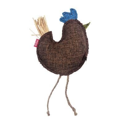 7499 Vahşi İzci Tavuk – Rafya Kurdeleli Kedi Oyuncağı - 3