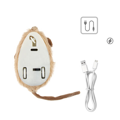 7540 Hareket Sensörlü Etkileşimli Fare Kedi Oyuncağı - 4