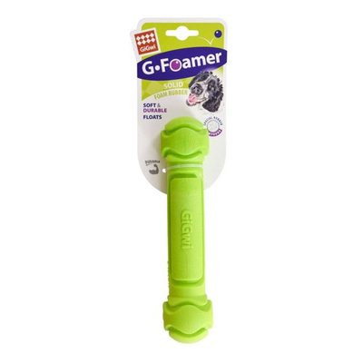 GiGwi - 8212 Kauçuk Diş Kaşıma Dumbell Yeşil
