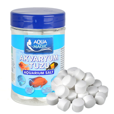 Aqua Magic - Aqua Magic Kavanoz Akvaryum Tuzu 250 gr-12 Adet