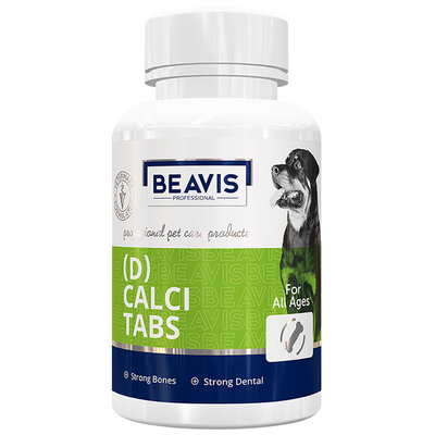 Beavis - D3 Calci Tabs Dog Kalsiyum 126 gr 84 Tablet