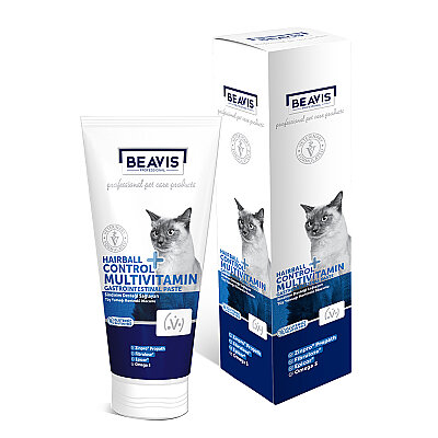 Beavis Hairball & Multivitamin & Gastrointestinal Kedi Macunu 75 ml - 6 Adet - 2