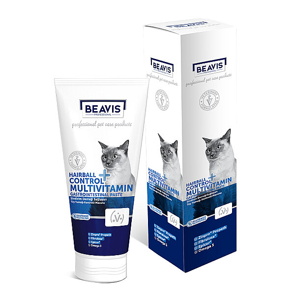 Beavis Hairball & Multivitamin & Gastrointestinal Kedi Macunu 75 ml - 6 Adet - 2