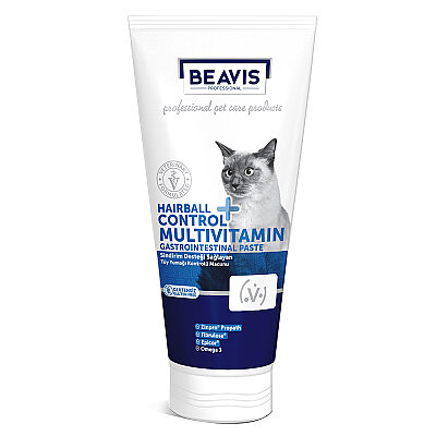 Beavis Hairball & Multivitamin & Gastrointestinal Kedi Macunu 75 ml - 6 Adet - 1