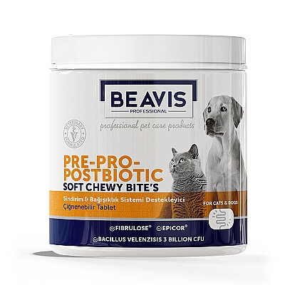 Beavis Pre-Pro-Postbiyotik Çiğnenebilir Tablet 105 gr - 3 Adet - 1