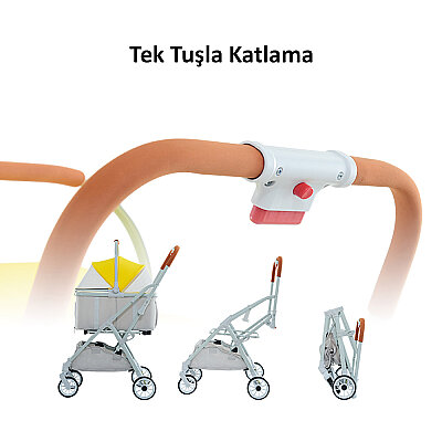 Bndc-105 Pet Arabası Pembe - 2