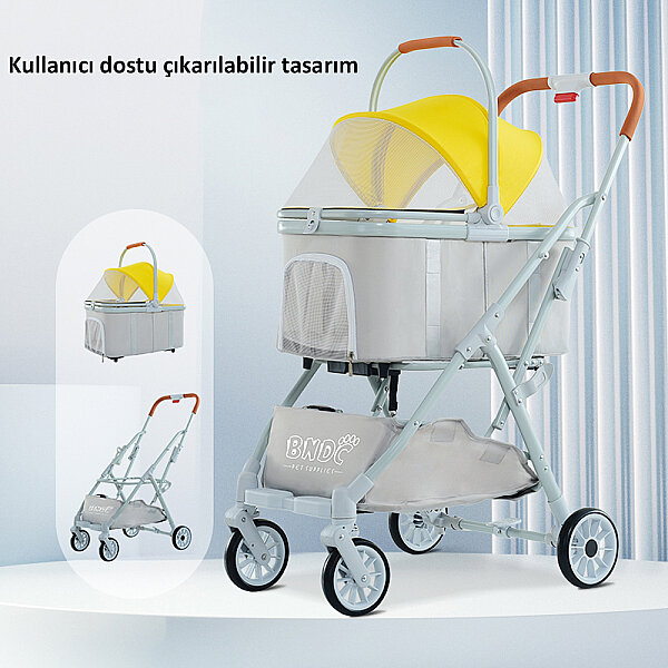 Bndc-105 Pet Arabası Pembe - 4