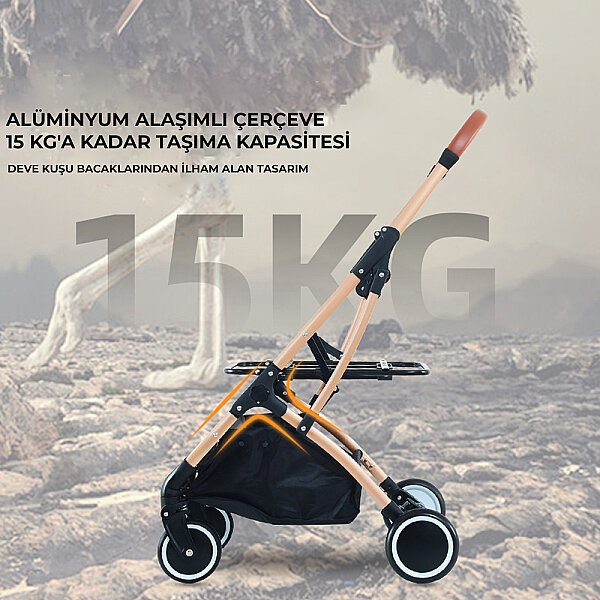 Bndc-106 Lux Pet Arabası Gri - 4