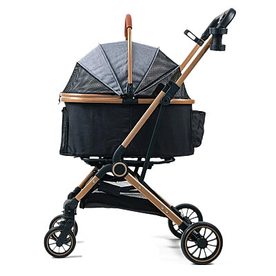 Bndc-113 Pet Arabası Gri - 3