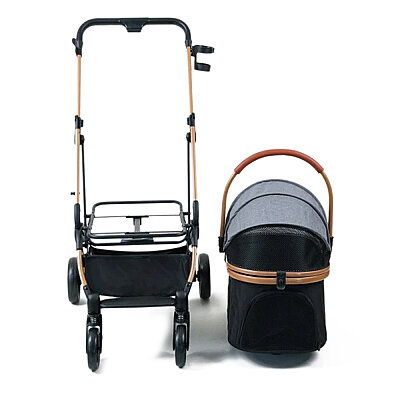 Bndc-113 Pet Arabası Gri - 2