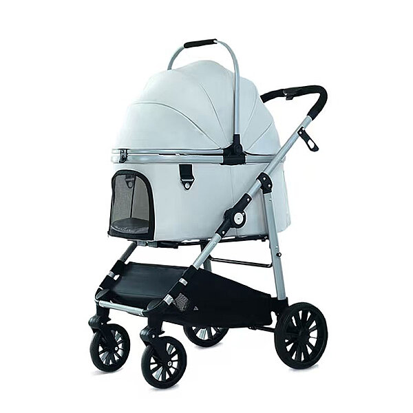 Bndc-302-1 Pet Arabası Beyaz - 1