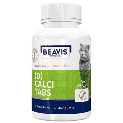 Beavis - D3 Calci Tabs Cat Kalsiyum Tablet 126gr 84 Tablet