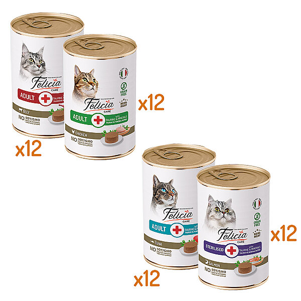 Felicia 400 gr Kedi Konservesi Kamp. _ 4 Koli - 1