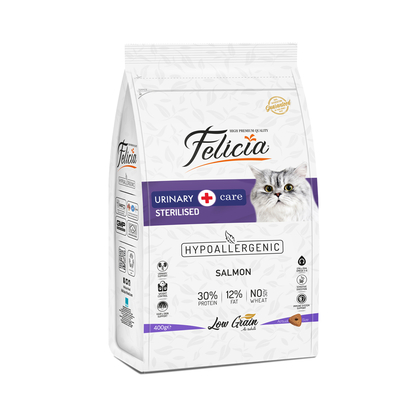 Felicia - Felicia 400g Sterilised Somonlu Az Tahıllı 6 Adet