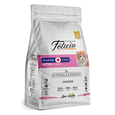 Felicia - Felicia 400g Yavru Tavuklu Az Tahıllı 12 Adet