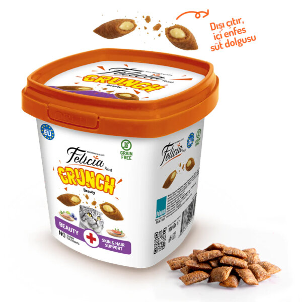 Felicia Beauty Kedi Crunch Ödül Maması 100g - 6 Adet - 1