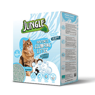 Jungle 6 Lt Karbonlu Grey (Marsilya Sab) 3'lü Kum - Jungle