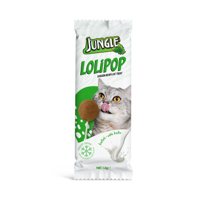 Jungle Kedi Lolipop Kefirli *1,5g *12'li - Ranova