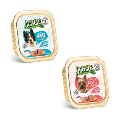 Jungle Köpek 100 gr Alucup Seti _ 2 + 2 Koli - Jungle