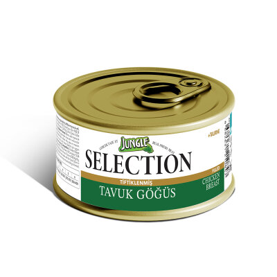 Jungle Selection 70 g Tavuklu Kedi Yaş Mama 12 Adet - 1