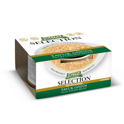 Jungle Selection 70 g Tavuklu Kedi Yaş Mama 12 Adet - 2