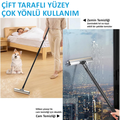 Kedi-Köpek Fonksiyonel Tüy Temizleme Fırçası - 7