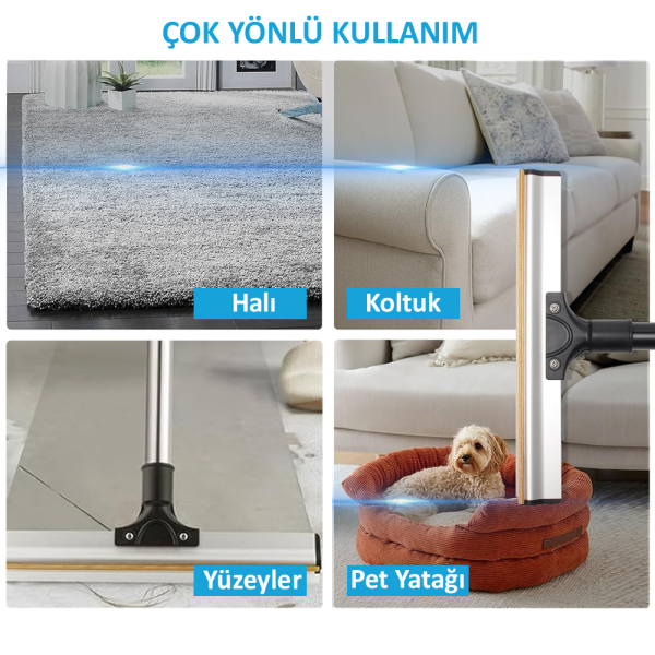 Kedi-Köpek Fonksiyonel Tüy Temizleme Fırçası - 3