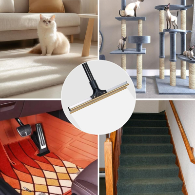 Kedi-Köpek Tüy Toplayıcı (İki Yüzü Bakır) - 5