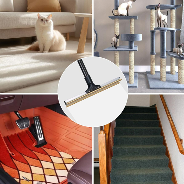 Kedi-Köpek Tüy Toplayıcı (İki Yüzü Bakır) - 5