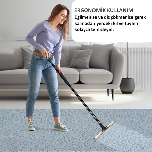 Kedi-Köpek Tüy Toplayıcı (İki Yüzü Bakır) - 3