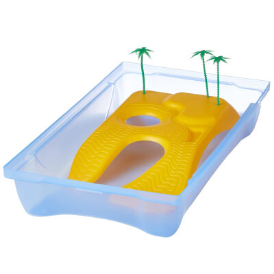 Kleo Plastik Kaplumbağa Kafesi 58x32x31 cm - 4