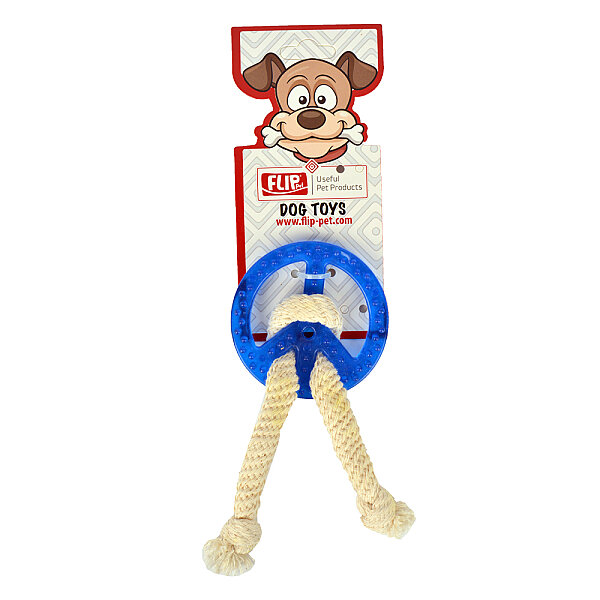Köpek Diş Kemiği İpli Yuvarlak 6 Adet - 2