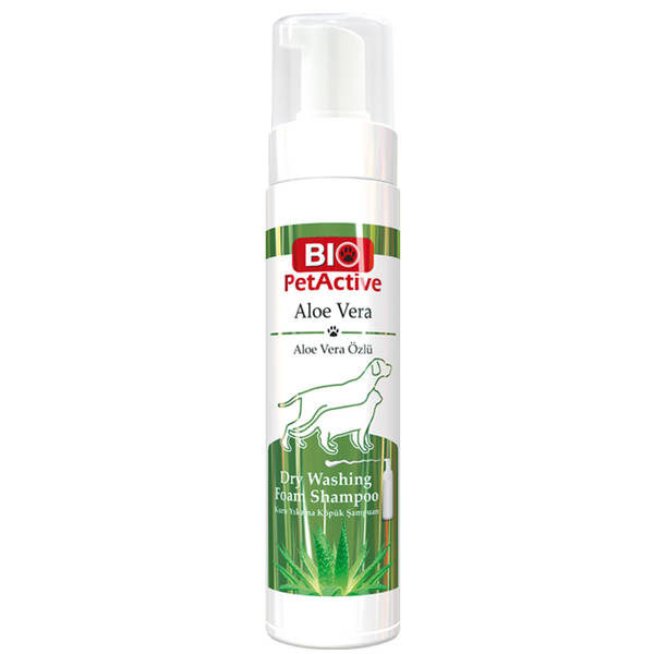 Bio PetActive Köpük Şampuan Aloevera 200 ml